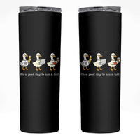 Silly Goose Test Day Skinny Tumbler It's A Good Day To Ace A Test Teacher Students