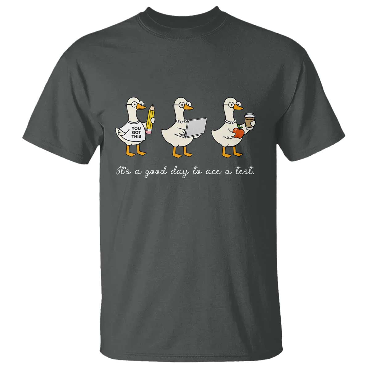 Silly Goose Test Day T Shirt It's A Good Day To Ace A Test Teacher Students