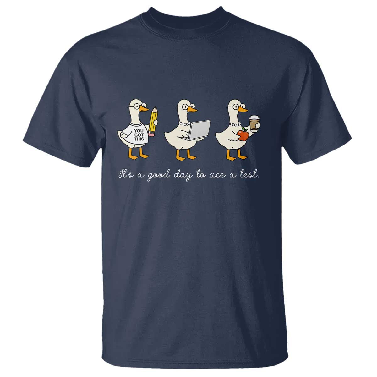 Silly Goose Test Day T Shirt It's A Good Day To Ace A Test Teacher Students
