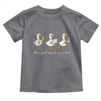 Silly Goose Test Day Toddler T Shirt It's A Good Day To Ace A Test Teacher Students