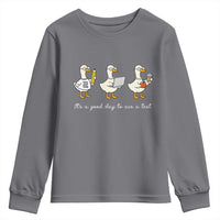 Silly Goose Test Day Youth Sweatshirt It's A Good Day To Ace A Test Teacher Students