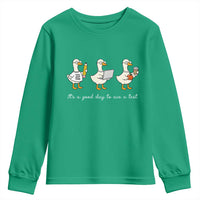 Silly Goose Test Day Youth Sweatshirt It's A Good Day To Ace A Test Teacher Students