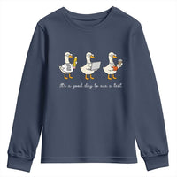 Silly Goose Test Day Youth Sweatshirt It's A Good Day To Ace A Test Teacher Students