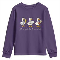 Silly Goose Test Day Youth Sweatshirt It's A Good Day To Ace A Test Teacher Students