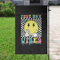 Test Day 67 Meme Garden Flag You Got This Testing Teacher Retro Grooves