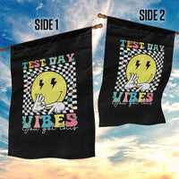 Test Day 67 Meme Garden Flag You Got This Testing Teacher Retro Grooves