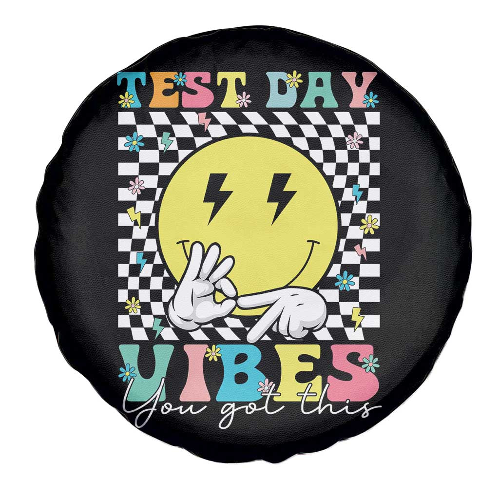 Test Day 67 Meme Spare Tire Cover You Got This Testing Teacher Retro Grooves