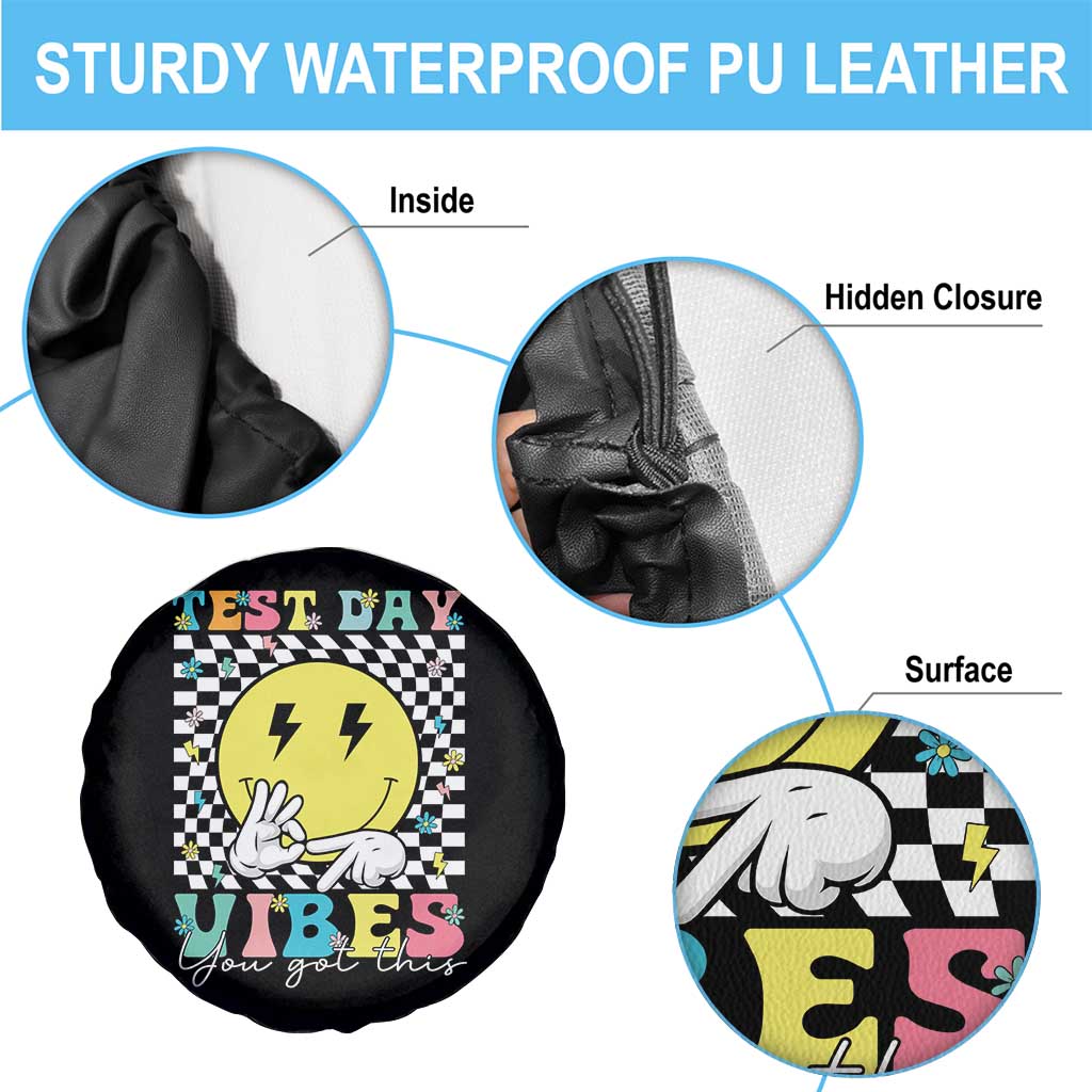 Test Day 67 Meme Spare Tire Cover You Got This Testing Teacher Retro Grooves