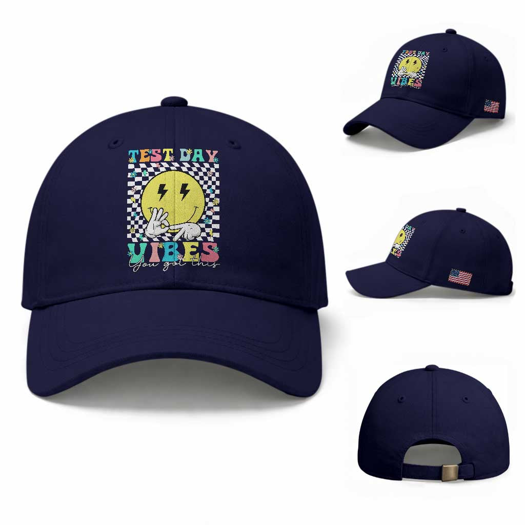 Test Day 67 Meme Baseball Cap You Got This Testing Teacher Retro Grooves