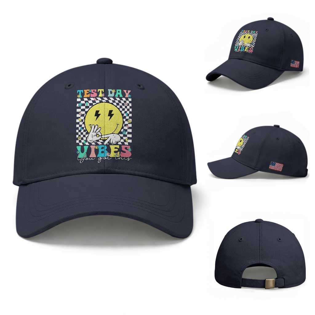 Test Day 67 Meme Baseball Cap You Got This Testing Teacher Retro Grooves