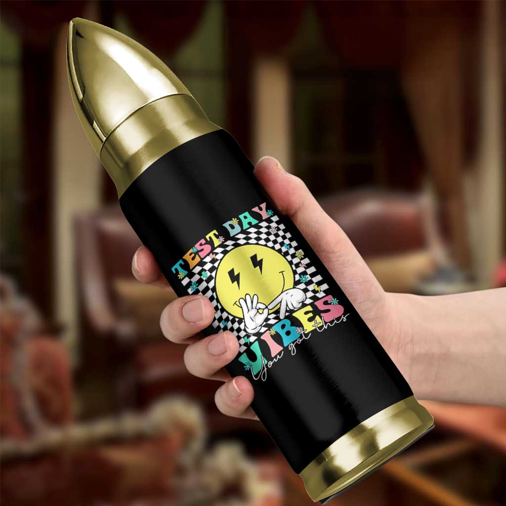 Test Day 67 Meme Bullet Tumbler You Got This Testing Teacher Retro Grooves