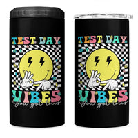 Test Day 67 Meme 4 in 1 Can Cooler Tumbler You Got This Testing Teacher Retro Grooves