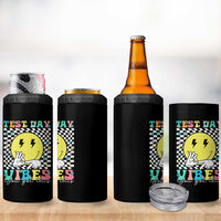 Test Day 67 Meme 4 in 1 Can Cooler Tumbler You Got This Testing Teacher Retro Grooves