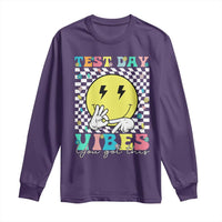 Test Day 67 Meme Long Sleeve Shirt You Got This Testing Teacher Retro Grooves