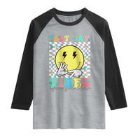 Test Day 67 Meme Raglan Shirt You Got This Testing Teacher Retro Grooves