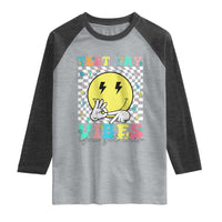 Test Day 67 Meme Raglan Shirt You Got This Testing Teacher Retro Grooves