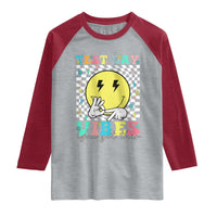 Test Day 67 Meme Raglan Shirt You Got This Testing Teacher Retro Grooves