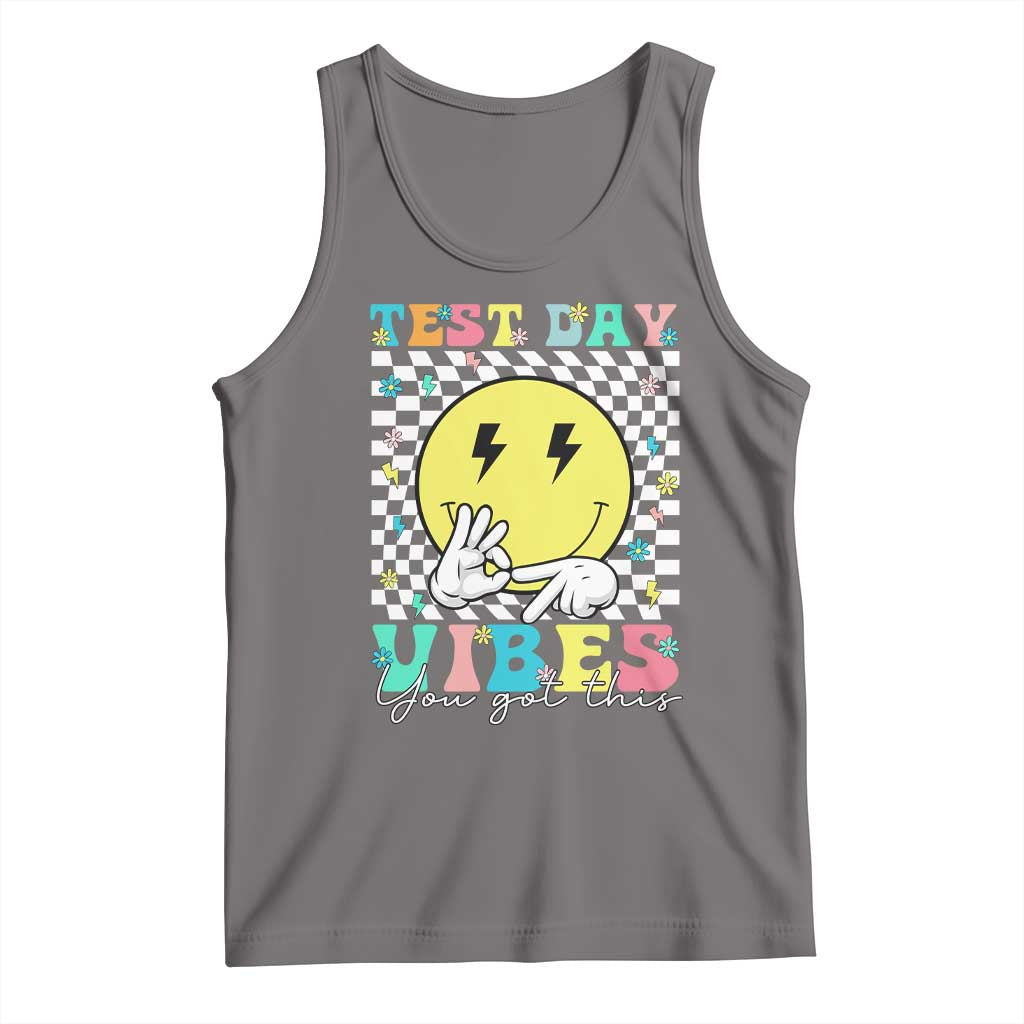 Test Day 67 Meme Tank Top You Got This Testing Teacher Retro Grooves