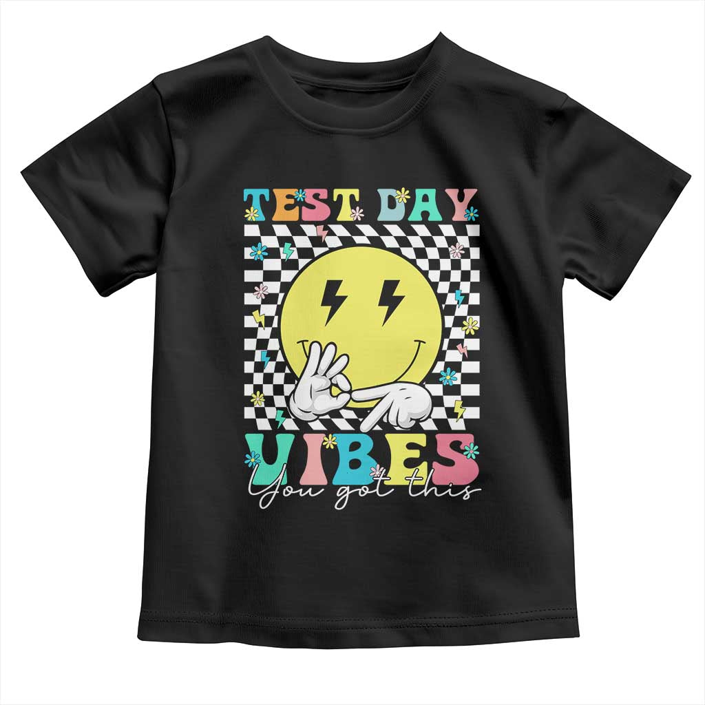 Test Day 67 Meme Toddler T Shirt You Got This Testing Teacher Retro Grooves