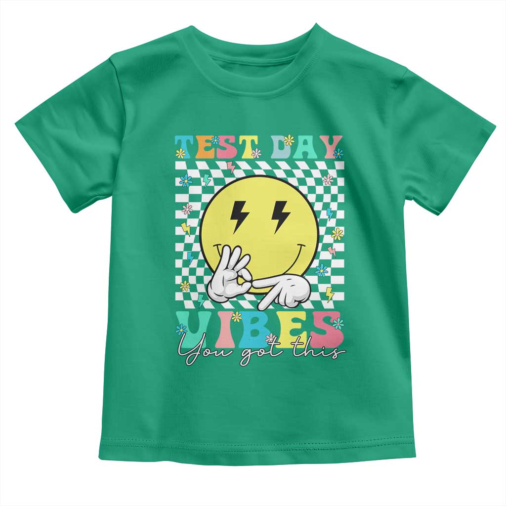 Test Day 67 Meme Toddler T Shirt You Got This Testing Teacher Retro Grooves