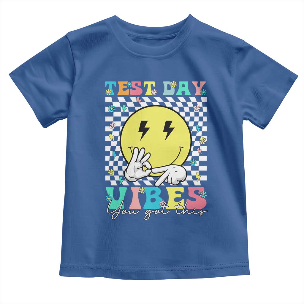Test Day 67 Meme Toddler T Shirt You Got This Testing Teacher Retro Grooves