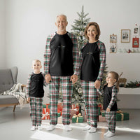 Jesus Saves Plaid Pajama Set Cross Subtle Christian Minimal Religious Faith