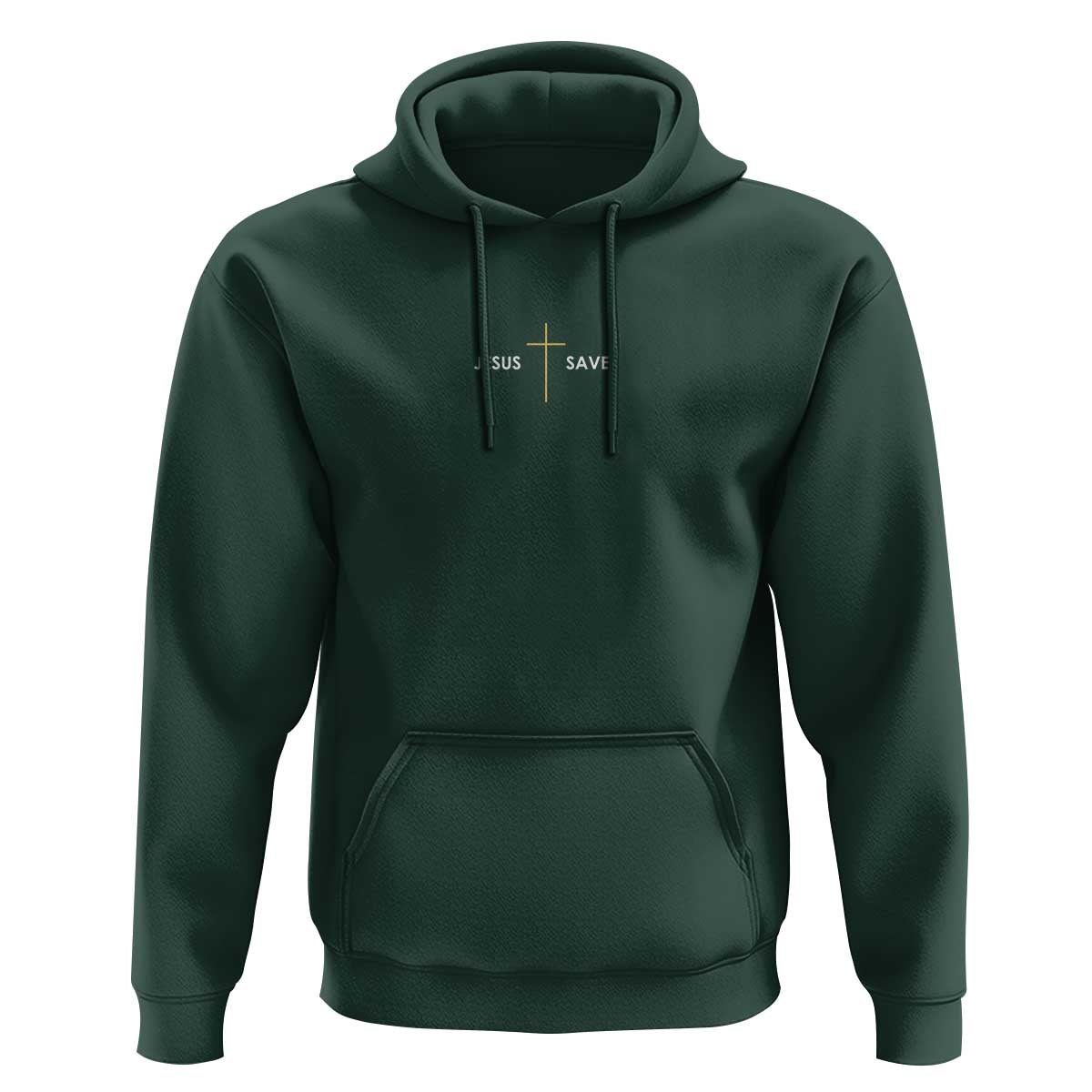 Jesus Saves Hoodie Cross Subtle Christian Minimal Religious Faith