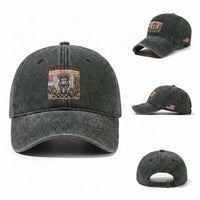 Never Alone Raccoon Mom Washed Cotton Baseball Cap Funny Mama Life Mothers Day