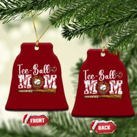 Baseball Mom Ceramic Ornament Tee Ball Mama Funny Mother's Day