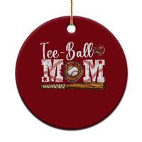 Baseball Mom Ceramic Ornament Tee Ball Mama Funny Mother's Day