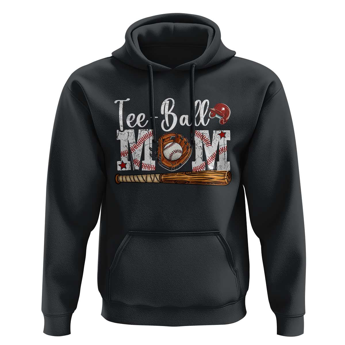 Baseball Mom Hoodie Tee Ball Mama Funny Mother's Day