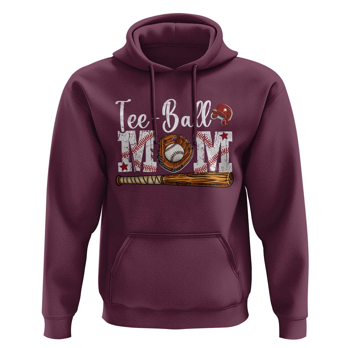 Baseball Mom Hoodie Tee Ball Mama Funny Mother's Day