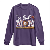 Baseball Mom Long Sleeve Shirt Tee Ball Mama Funny Mother's Day