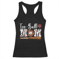 Baseball Mom Racerback Tank Top Tee Ball Mama Funny Mother's Day