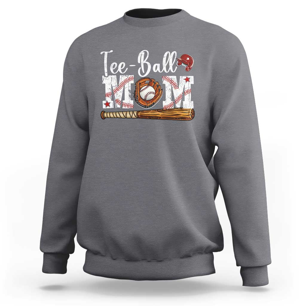 Baseball Mom Sweatshirt Tee Ball Mama Funny Mother's Day