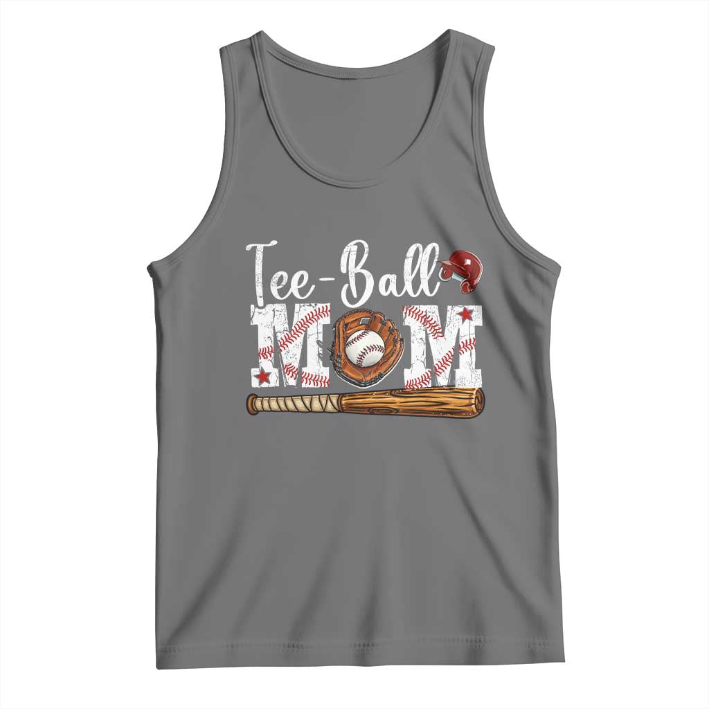 Baseball Mom Tank Top Tee Ball Mama Funny Mother's Day