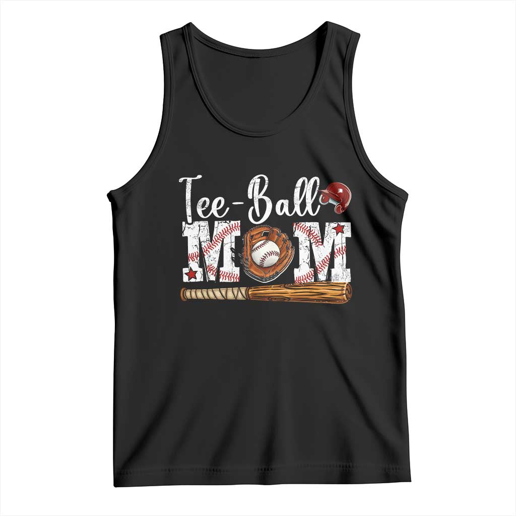 Baseball Mom Tank Top Tee Ball Mama Funny Mother's Day