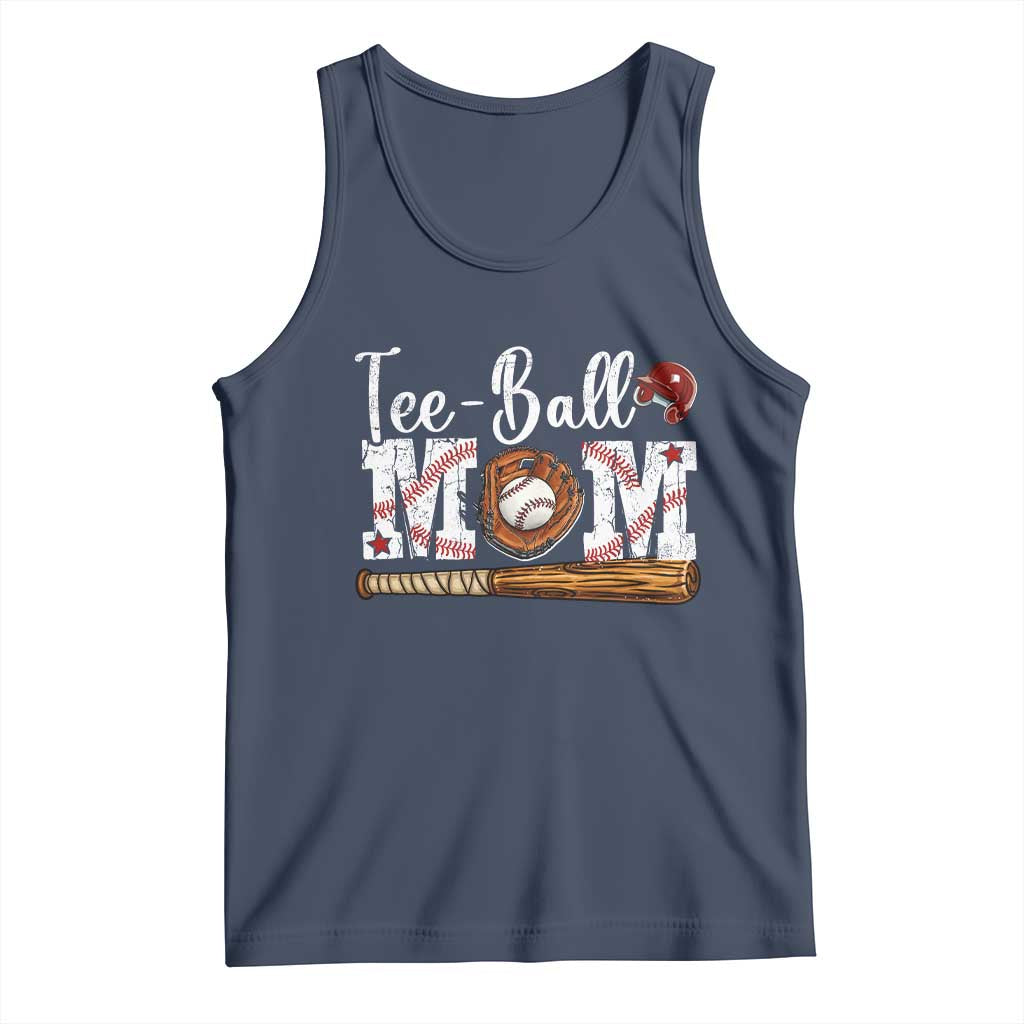 Baseball Mom Tank Top Tee Ball Mama Funny Mother's Day