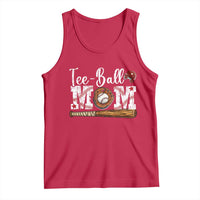 Baseball Mom Tank Top Tee Ball Mama Funny Mother's Day