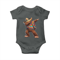 Mexican Bigfoot Dabbing Cinco de Mayo Funny Fiesta Baby Onesie