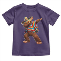 Mexican Bigfoot Dabbing Cinco de Mayo Funny Fiesta Toddler T Shirt
