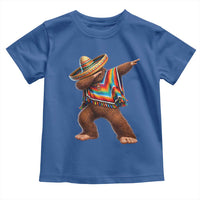 Mexican Bigfoot Dabbing Cinco de Mayo Funny Fiesta Toddler T Shirt