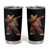 Mexican Bigfoot Dabbing Cinco de Mayo Funny Fiesta Tumbler Cup