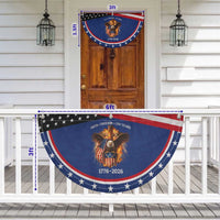 Faith Freedom 250 Years Patriotic Fan Flag Christian USA Independence 1776 2026 Bald Eagle