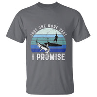 Fishing T Shirt Just One More Cast I Promise - Wonder Print Shop