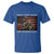 Only Cool Dads Ride Motorcycle T Shirt Vintage USA Flag Father's Day - Wonder Print Shop