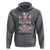 Mother Hoodie I'm A Mom Grandma And A Great Grandma Nothing Scares Me Carnation Flower Mother's Day - Wonder Print Shop