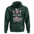 Mother Hoodie I'm A Mom Grandma And A Great Grandma Nothing Scares Me Carnation Flower Mother's Day - Wonder Print Shop