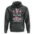 Mother Hoodie I'm A Mom Grandma And A Great Grandma Nothing Scares Me Carnation Flower Mother's Day - Wonder Print Shop