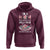 Mother Hoodie I'm A Mom Grandma And A Great Grandma Nothing Scares Me Carnation Flower Mother's Day - Wonder Print Shop